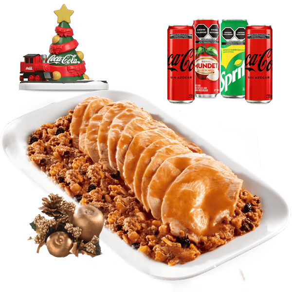 Pavo en su jugo 480 g + Relleno (480 g)