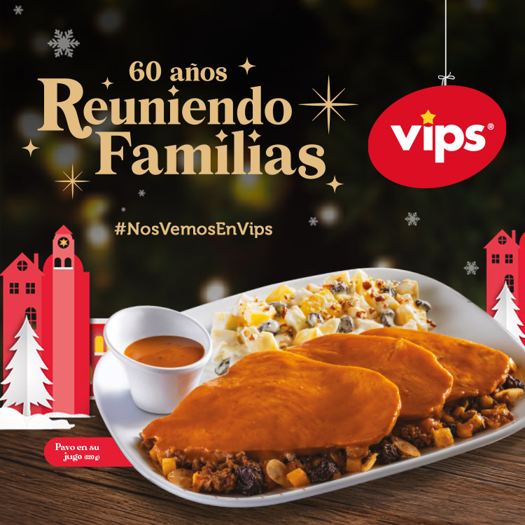 Platillos Navideños Vips | Cenas