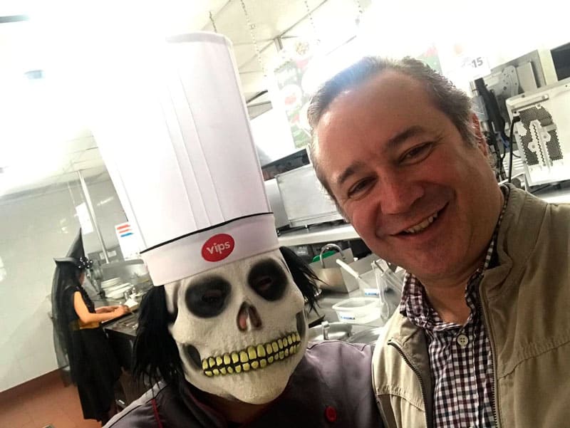 Día de muertos chef | Vips